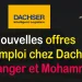 Nouvelles offres d’emploi chez Dachser