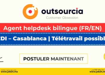 Agent helpdesk bilingue CDI Casablanca